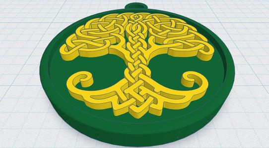 Celtic / Norse - Tree Of Life Pendent 23