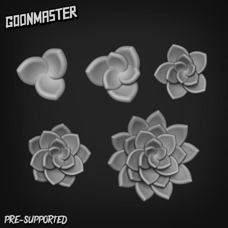 Basing Bits 49 - Lotus Flower and Petals