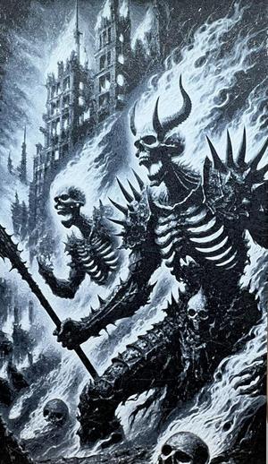 Horned Skull Demon #13