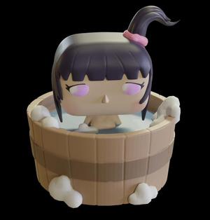 Hinata in bath