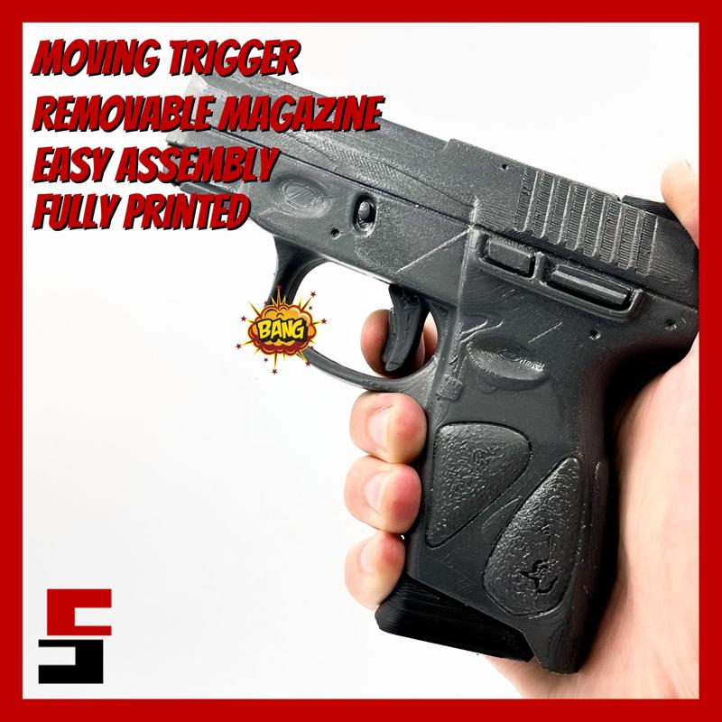 PISTOL Taurus G2C MOVABLE functional TRIGGER PARTS articulated