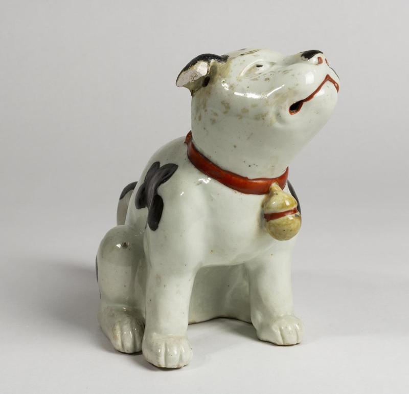 Porcelain figure of a puppy