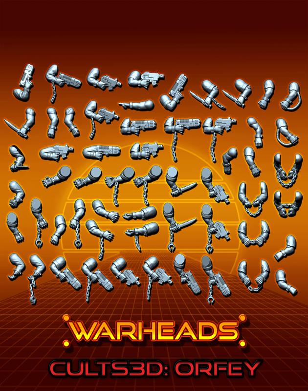 Priosner Arms - Melee Weapons and Pistols (57 arm variants)