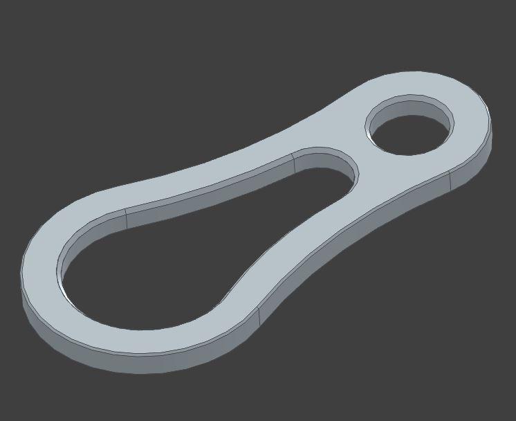 Einkaufswagenschlüssel - shopping cart lock - EASY 2 PRINT