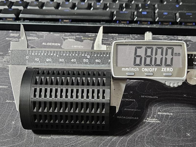 Silica-Gel-box Remix 68mm Height for AMS