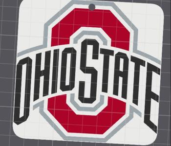 Ohio State Buckeyes Keychain