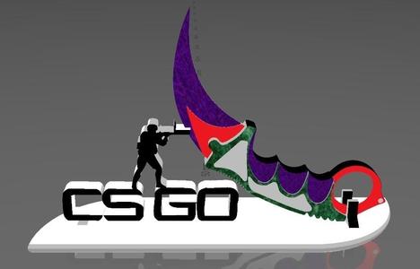 Suporte para Faca Karambit CSGO