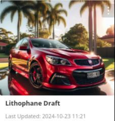 Ai hsv gts vf Lithopane