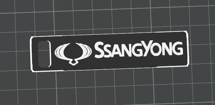 Ssangyong Keychain