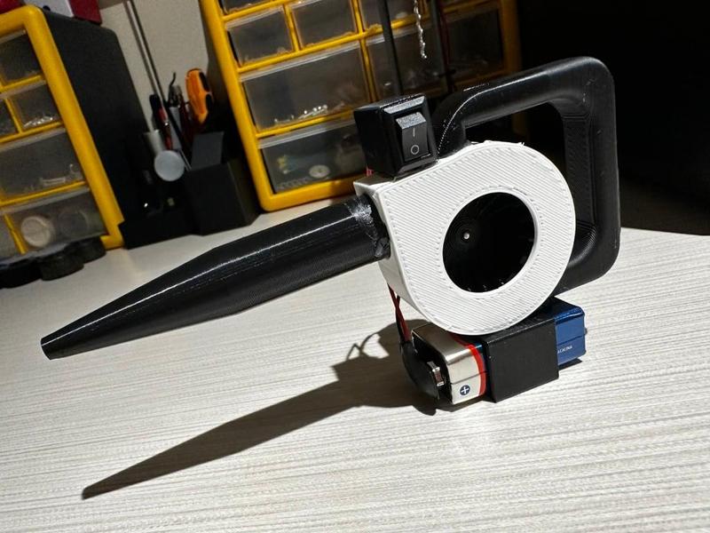 Mini Leaf Blower -Fixed Battery + Switch Box