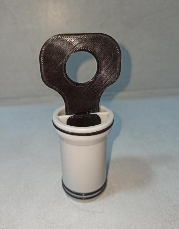 Key for shower trap insert dip tube - Tauchrohr-Schlüssel für Duschablauf