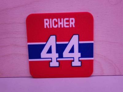 NHL Coaster - Steve Richer