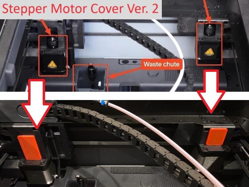 (Ver. 2) X1/P1 Series XY Stepper Motor Dust Cover