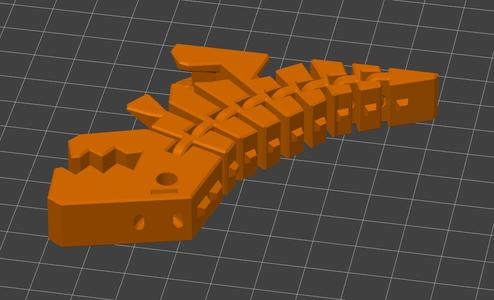 Hidden Hole Flexi Rex with stronger links