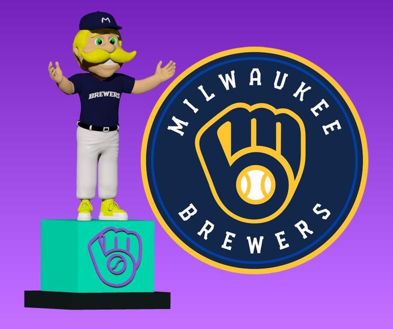 MLB - Milwaukee Brewers mascot statue - 3d Print
