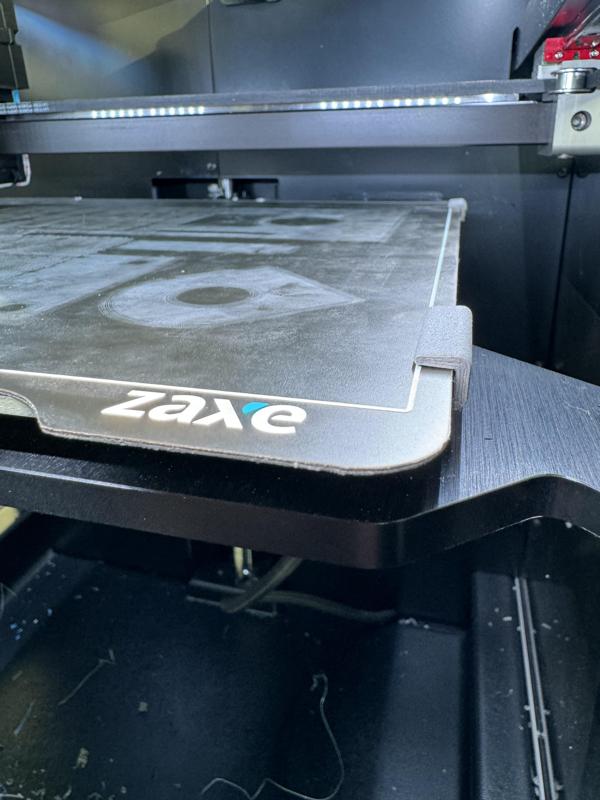 Zaxe Z3S- Z3 build plate clip
