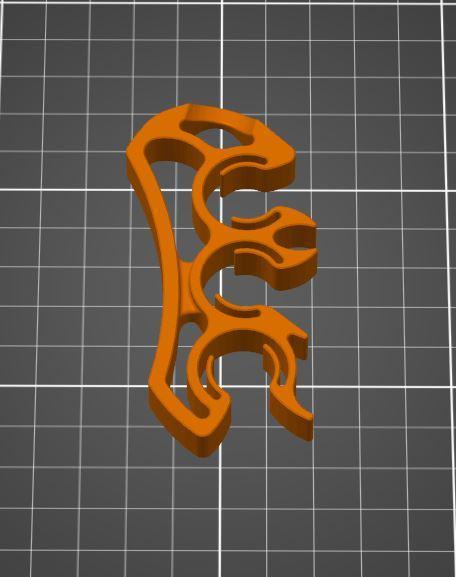 Atemregler Clip - Schlauchhalter