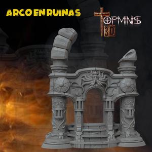 ARC IN RUINS MEDIVAL FOR TABLETOP ROLE-PLAYING GAMES