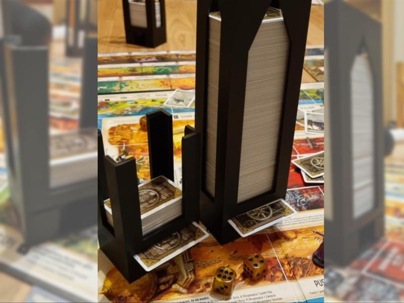 Basic card dispenser (Stackable)