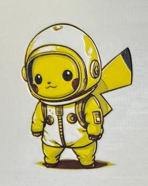 Pikachu Astronaut