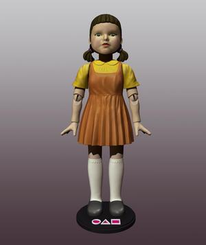Squid game doll