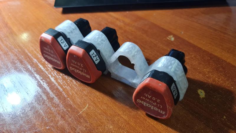 Metabo 12v battery holder 4x