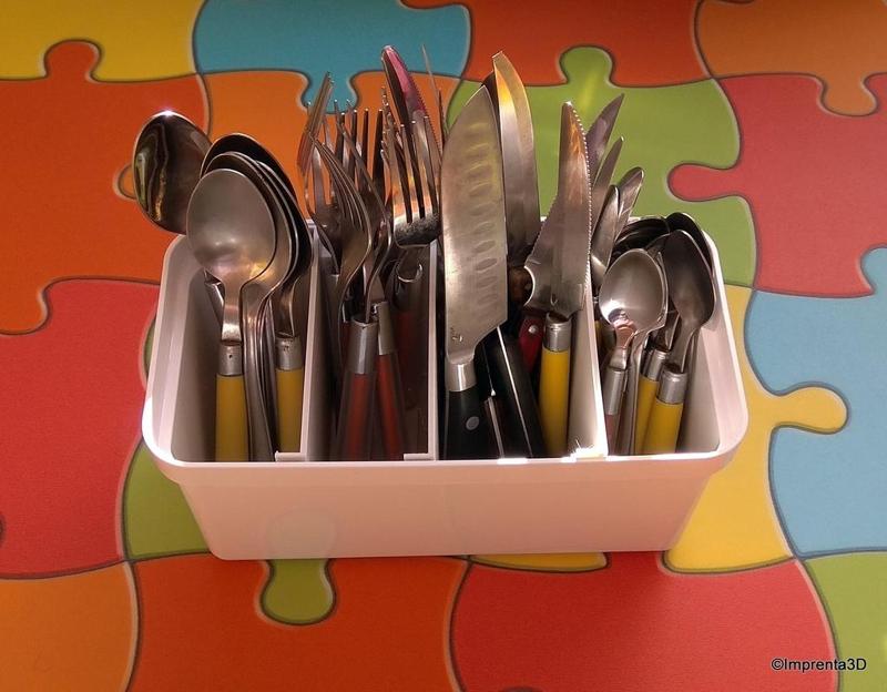 Divider for Ikea container