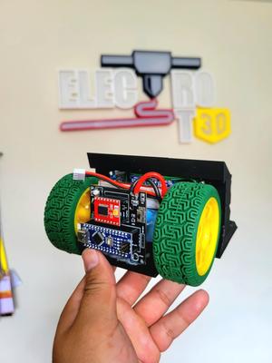 Minisumo Robot , autonomous and Rc , Complete Workshop, pcb design , Materials , Code , Stl , diagrams , videotutorials