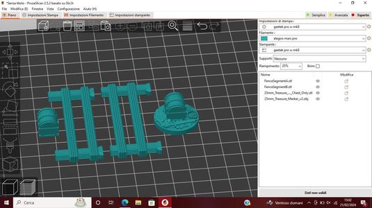 staccionata e scrigni