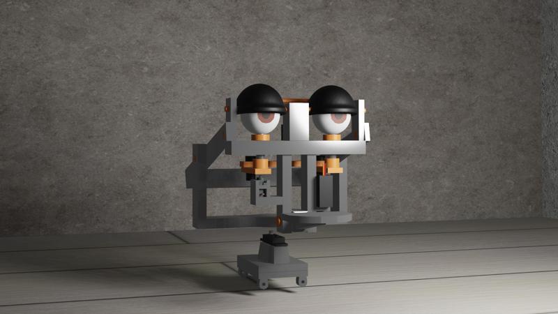 Functional Servo Animatronic Head Mech (Rock-afire Inspired) UPDATED