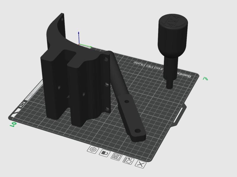 Complete Transfer Case Shifter Assembly
