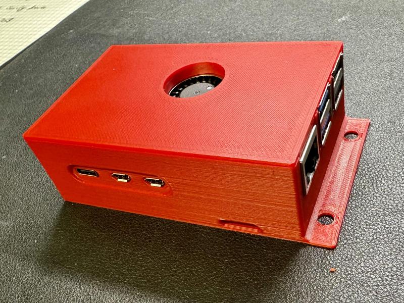 Pi5 Case with HatDrive! and active Cooler
