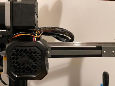 Ender 3 V2 linear rail X-axis