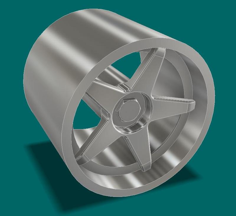 Rines Nismo 5 puntas escala 1/18