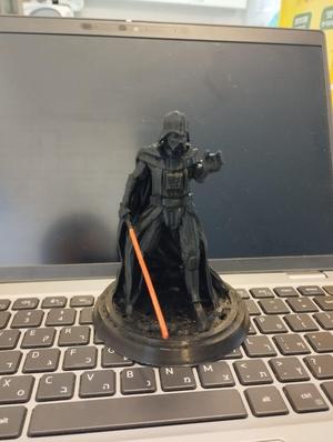 Darth Vader with a separate sword