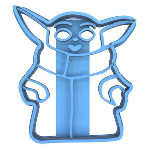 Baby yoda cookie cutter