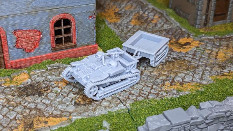 Renault UE Transporter with Trailer (France, WW2)