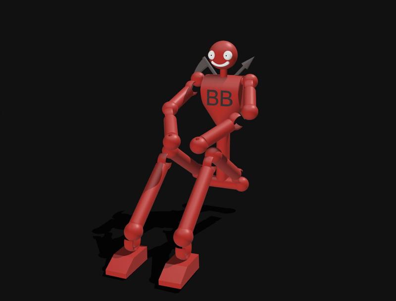 Ball boy jointed figure- with accecories (More Bulk)