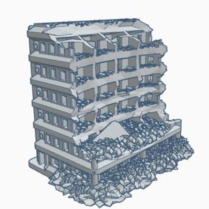 Ruined Apartments with Bodegas SFR050