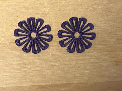 flower earrings