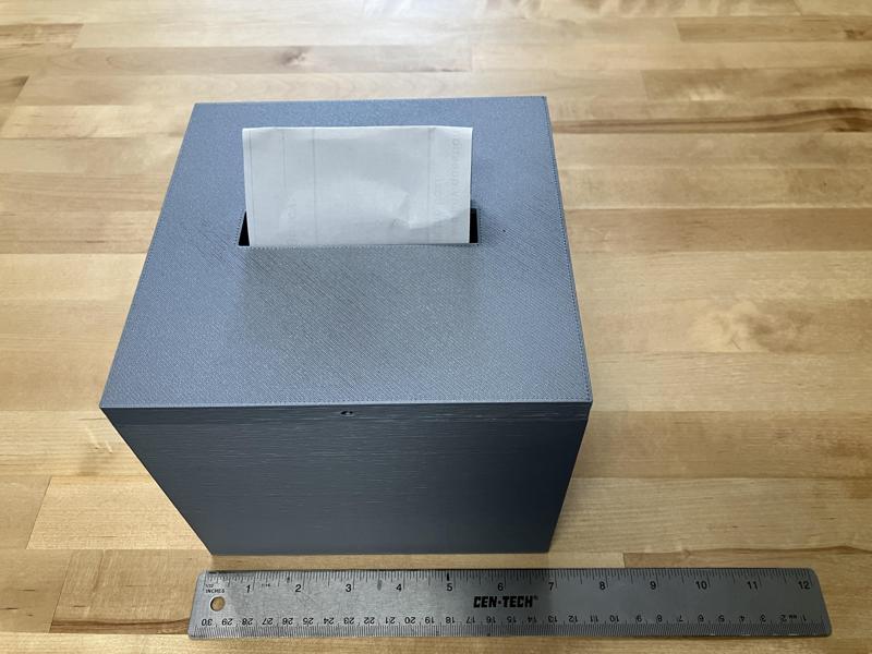 Ballot Box (Ticket, Business Card, Suggestion, Donation, Paper)