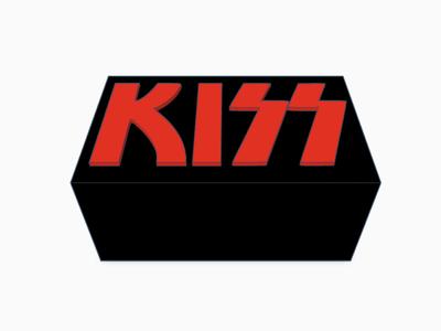 Kiss Guitar Pick Holder