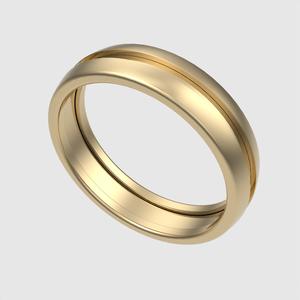Sleek Contoured Minimalist Band 3D print