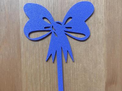 Bow Cake Topper