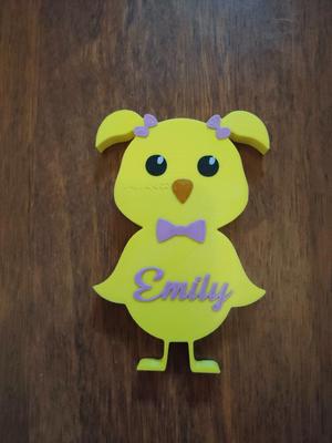 Chick with name 2