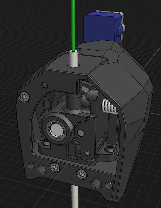 Orbiter 1.5 Stealthburner Mount with CW2 shroud, PCB and EBB36 Support