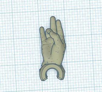 dummy 13 shocker hand