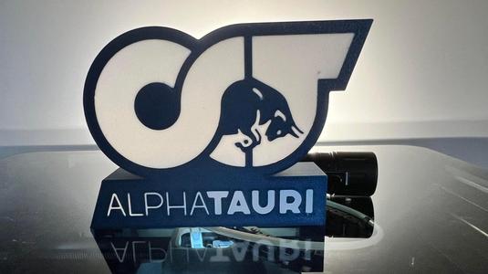 AlphaTAURI F1 Team LED light box.
