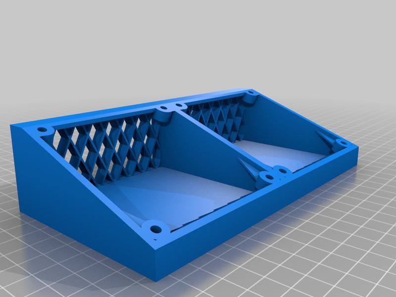 Dual 80mm fan mount and duct for 40mm spaces