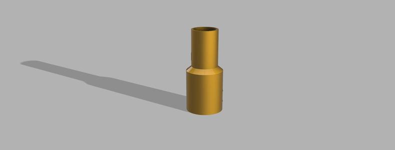 2.25" OD to 1.625" OD Hose Reducer